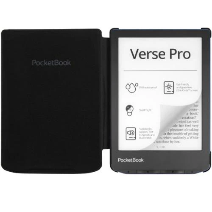 Чорна обкладинка PocketBook Shell для Verse та Verse Pro