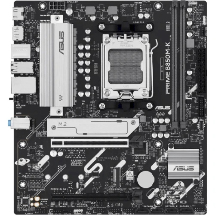 Материнська плата Asus PRIME B850M-K для компактного ПК на AM5