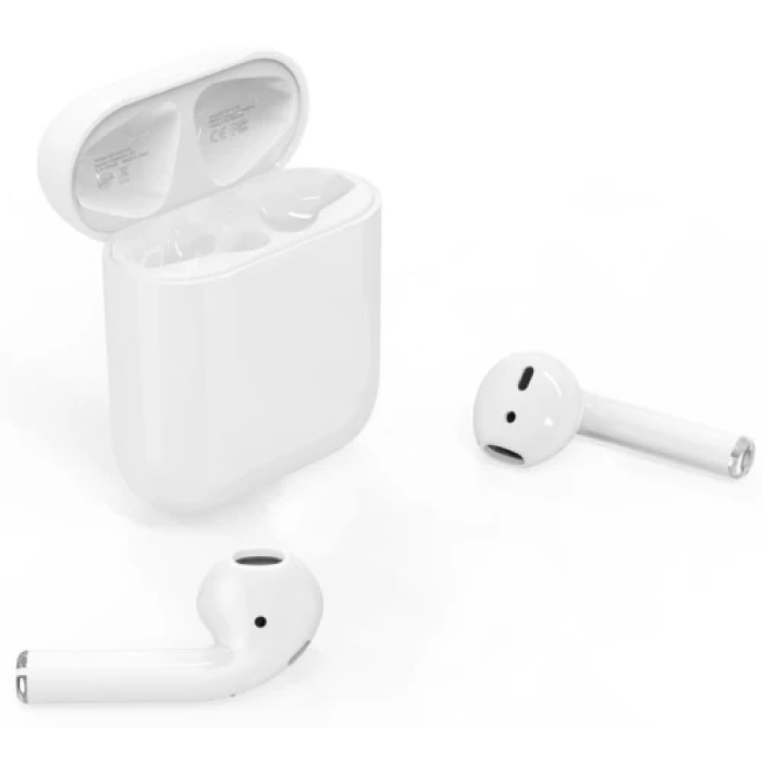 Навушники бездротові XO T2 Pods, White, Bluetooth, мікрофон, 32 Ом, 90 дБ, 250 mAh, радіус дії до 10 м, час роботи до 4 год