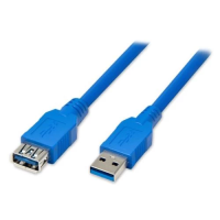Кабель USB 3.0 (USB-подовжувач) Atcom 11202 0,8 м, синій