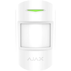 Датчик руху та розбиття скла (комбінований датчик) Ajax CombiProtect White до 12 м