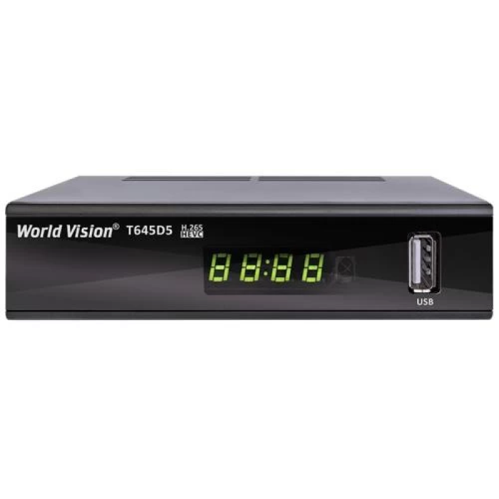 TV-тюнер World Vision T645D5 FM для DVB-T2/T/C та IPTV