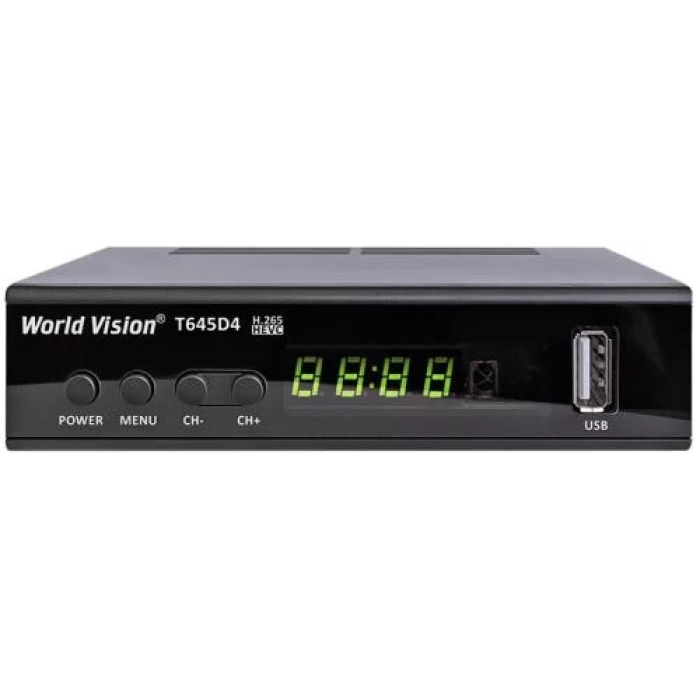 ТВ-тюнер World Vision T645D4 для DVB-T2, DVB-T, DVB-C та IPTV