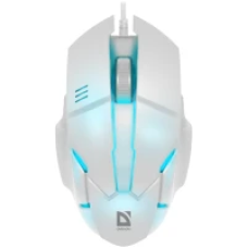 Оптична миша (комп’ютерна мишка) Defender Host MB-982 біла, RGB, USB