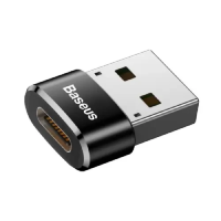 Перехідник Type-C — USB 2.0 (адаптер) Baseus CAAOTG-01 чорний