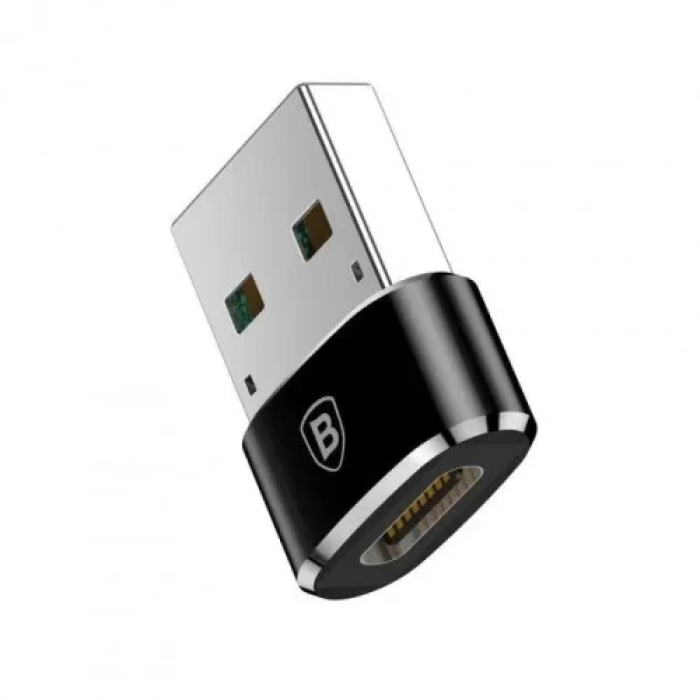 Перехідник Baseus Type-C — USB 2.0 чорний