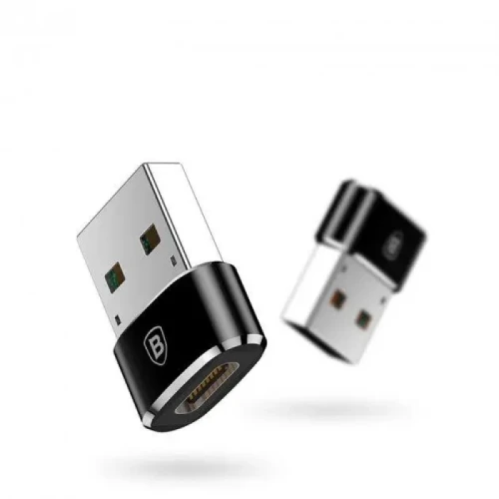 Перехідник Baseus Type-C — USB 2.0 чорний