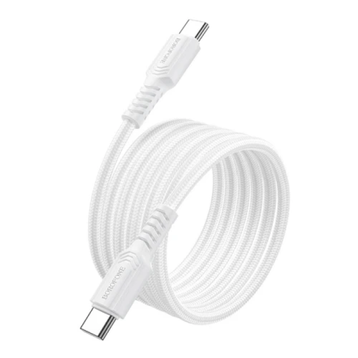 Кабель Borofone BX116 Type-C — Type-C, 60 Вт, 1 м