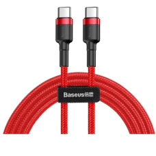 Кабель USB Type-C (кабель USB-C) Baseus Cafule CATKLF-G09 1 м, червоний