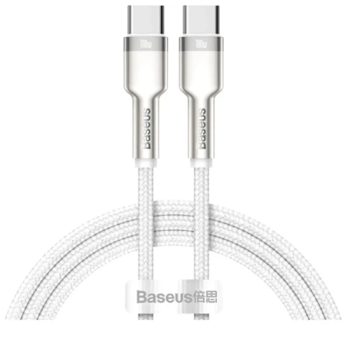 Кабель Baseus Cafule USB Type-C — USB Type-C, 100 Вт, 1 м