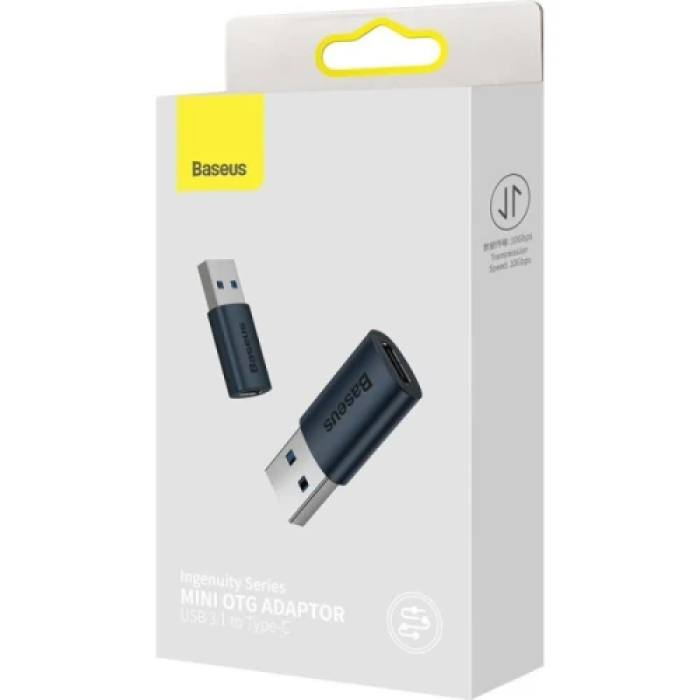 Перехідник Baseus Ingenuity Type-C — USB 3.1 Dark Blue
