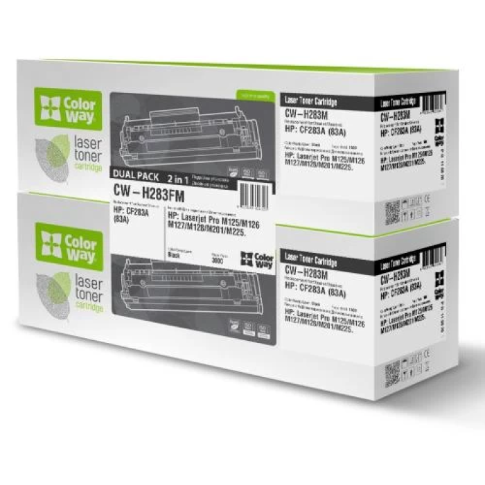 Картридж ColorWay HP 83A Dual Pack для лазерних принтерів