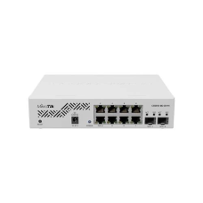 Комутатор MikroTik CSS610-8G-2S+IN, White, 2xSFP+, 8xGLan, IP20, 200х167х46 мм
