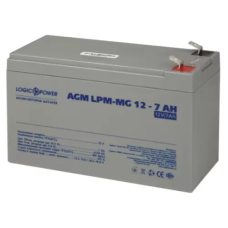 Акумулятор для ДБЖ (батарея) LogicPower LPM-MG12-7.0AH 12 В 7 А·год, AGM