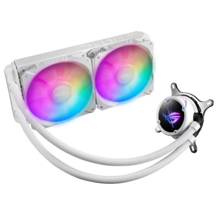Система рідинного охолодження Asus ROG STRIX LC II 240 ARGB White Edition