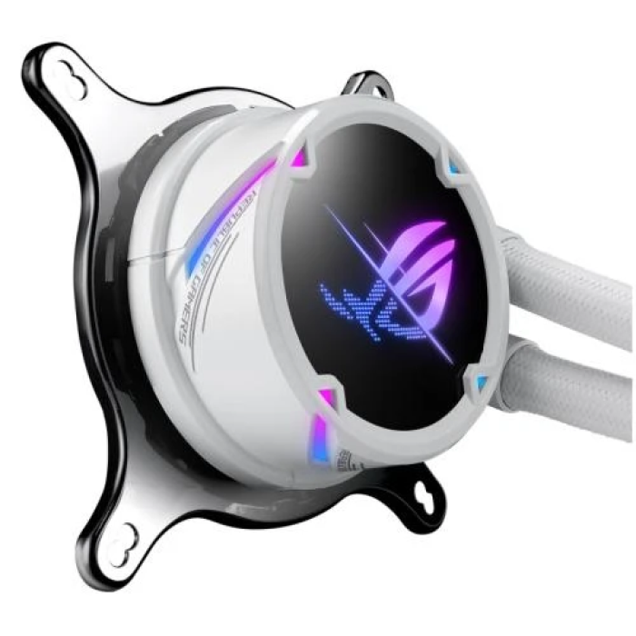 Система рідинного охолодження Asus ROG STRIX LC II 240 ARGB White Edition