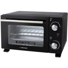 Електродуховка (мініпіч) Esperanza EKO007N 800 Вт, 10 л, чорна