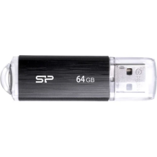 USB-флешка (флеш-накопичувач) Silicon Power Ultima U02 64 ГБ, чорна