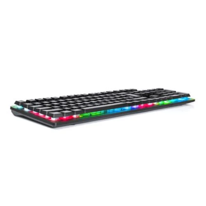 Клавіатура REAL-EL Comfort 7011 Backlit, Black, USB, мембранна, підсвічування клавіш з регулюванням рівня яскравості, 105 кнопок