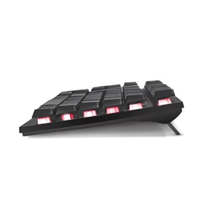 Клавіатура REAL-EL Comfort 7011 Backlit, Black, USB, мембранна, підсвічування клавіш з регулюванням рівня яскравості, 105 кнопок