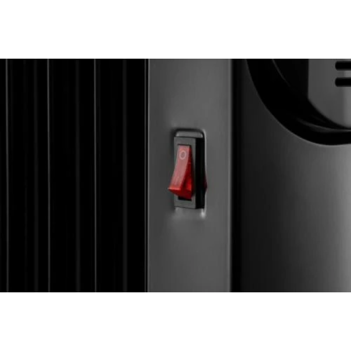 Обігрівач масляний Ardesto OFH-E09X2, Black, 2000W, підлоговий, 9 секцій, рекомендована площа обігріву 20 м², електронне управління, захист від перегріву, датчик перекидання, пульт дистанційного керування, LED-дисплей