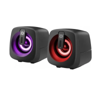 Колонки 2.0 (настільна акустика) Defender J1 6 Вт з RGB