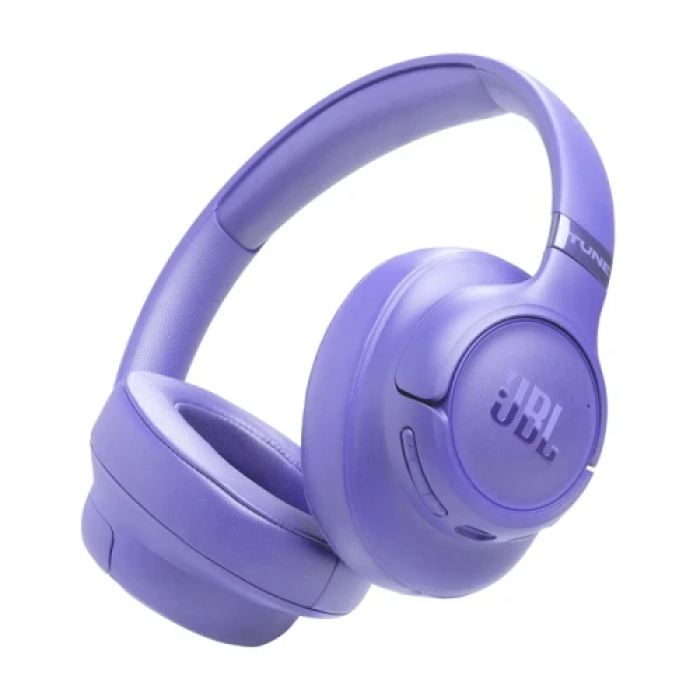 Навушники бездротові JBL Tune 780NC, Purple, Bluetooth, мікрофон, акумулятор 690 mAh, технологія "Pure Bass", кнопки на чашках навушників, швидка зарядка (JBLT780NCLAV)