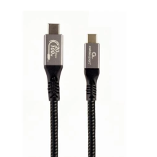 Кабель Type-C - Type-C, 0.5 м, Black, Cablexpert, 100 Вт, 5A (CCBP-USB3-CMCM100-0.5M)
