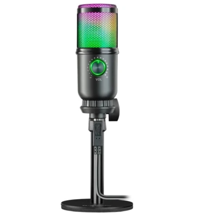 USB-мікрофон Defender Glow GMC 400 з RGB-підсвічуванням