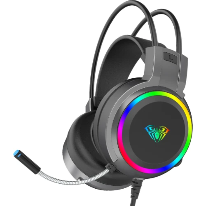 Ігрові навушники Aula S608 Wired з RGB-підсвічуванням