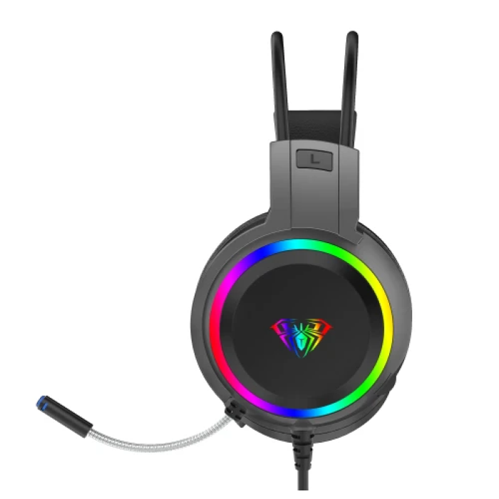 Ігрові навушники Aula S608 Wired з RGB-підсвічуванням