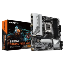 Материнська плата AM5 Gigabyte B650M GAMING PLUS WIFI, B650, 4xDDR5, Int.Video (CPU), 4xSATA3, 2xM.2, 1xPCI-E 4.0 x16, 1xPCI-E 3.0 x1, Realtek 7.1, Realtek 2.5Gb, WiFi 6E, Bluetooth 5.3, 7xUSB 3.2 / 6xUSB 2.0, HDMI/2xDP, MicroATX