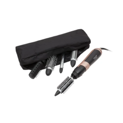 Cтайлер для волосся Adler AD-2022, Black/Gold,1200 Вт, насадки: три щітки (22 мм; 33 мм; 34 мм),  плойка 20 мм, концентратор, насадка-гребінець