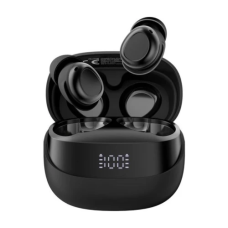 Навушники бездротові Blackview AirBuds 9, Black, Bluetooth 5.4, мікрофон, акумулятор 400 mAh, Type-C, цифровий індикатор заряду кейсу, радіус дії до 10 м, час роботи до 24 год (6931548319696)