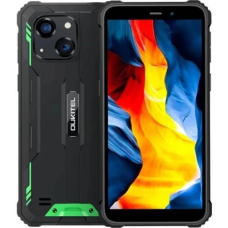 Смартфон Oukitel G2, Black/Green, 2 Nano-SIM, 5.93" (1152x576, IPS, 60 Гц), Unisonic Tiger T606 (8 ядер), Mali-G57, RAM 4GB, ROM 64GB, MicroSD (до 1 ТБ), Wi-Fi, Bluetooth, Type-C, 13 Мп + 5 Мп, 6300 mAh, Android 14