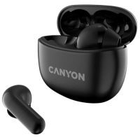 Бездротові навушники (TWS-вкладиші) Canyon TWS-5 Black Bluetooth 5.3
