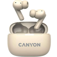 Бездротові навушники (вакуумні TWS) Canyon TWS-10 OnGo 10 ANC бежеві