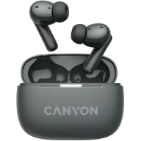 Бездротові навушники (TWS-навушники) Canyon TWS-10 Dark Grey