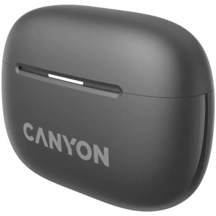 Бездротові навушники Canyon TWS-10 з ANC у кольорі Dark Grey