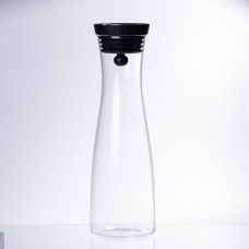 Скляний графин з кришкою 1.2 (л) для води, соку, лимонаду HP-19-43 (39083)