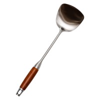 Лопатка кухонна для сковороди 38 (см) з нержавіючої сталі HP-8-44 (41420)