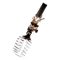 Щипці кухонні металеві 21×4 (см) кулінарні щипці для м'яса, риби, гриля сервірувальні щипці HP-8-61 (24298)