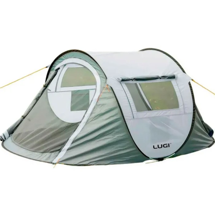 Намет туристичний 245×145×100 (см) кемпінговий для риболовлі 2 х місний Сірий LU-030BE (24781)