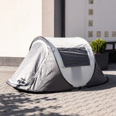 Намет туристичний 245×145×100 (см) кемпінговий для риболовлі 2 х місний Сірий LU-030BE (24781)