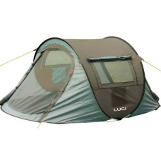 Намет туристичний 245×145×100 (см) кемпінговий для риболовлі 2 х місний Зелений LU-030GR (51705)