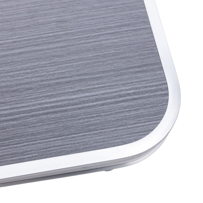 Стіл для пікніка розкладний 80×60×5.5 (см) Сірий Lugi JY-8060G (57549)