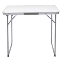 Стіл для пікніка розкладний 75×55×65 (см) Білий Lugi JY-7555W (38753)