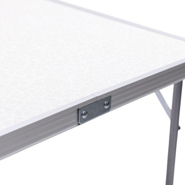 Стіл для пікніка розкладний 75×55×65 (см) Білий Lugi JY-7555W (38753)