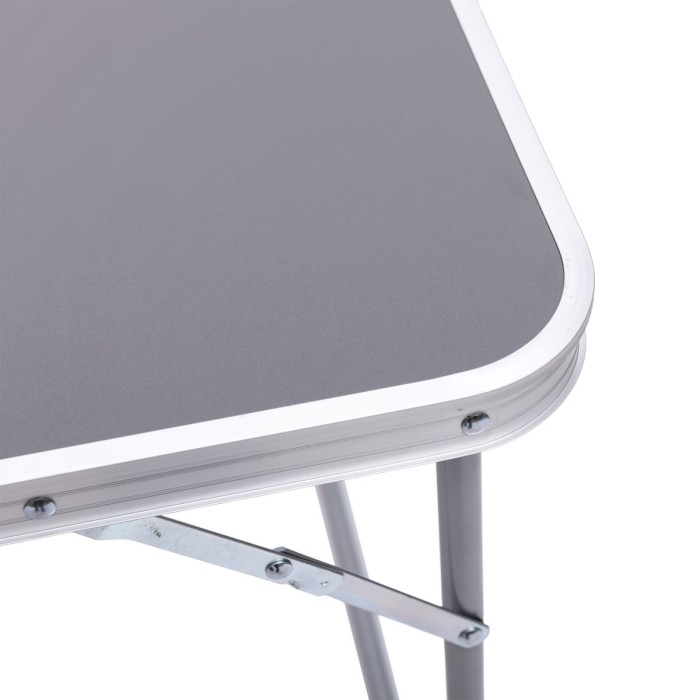 Стіл для пікніка розкладний 75×55×65 (см) Сірий Lugi JY-7555G (13652)