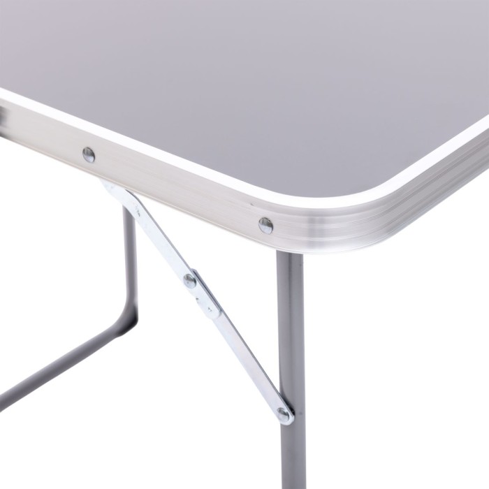 Стіл для пікніка розкладний 75×55×65 (см) Сірий Lugi JY-7555G (13652)